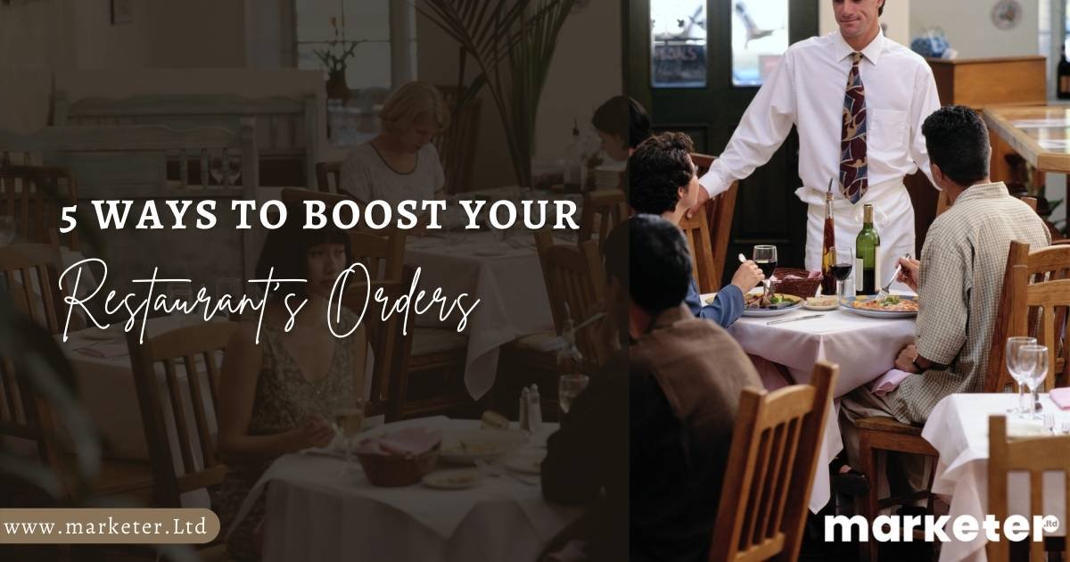 boost your restaurant orders